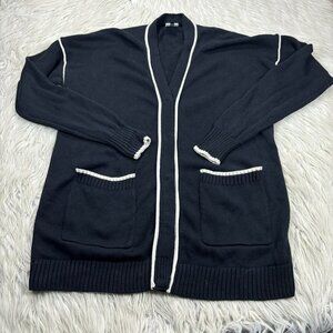 Cabi Women's Black Snap Front Comfort Cardigan